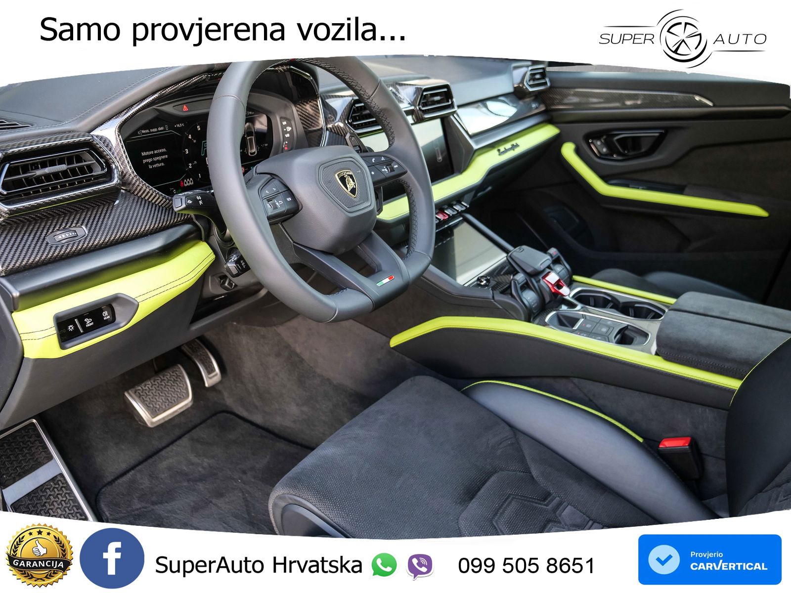 Lamborghini Urus SE 4.0 V8 (800 KS) 4WD Automatic LED+GR SJED+ACC