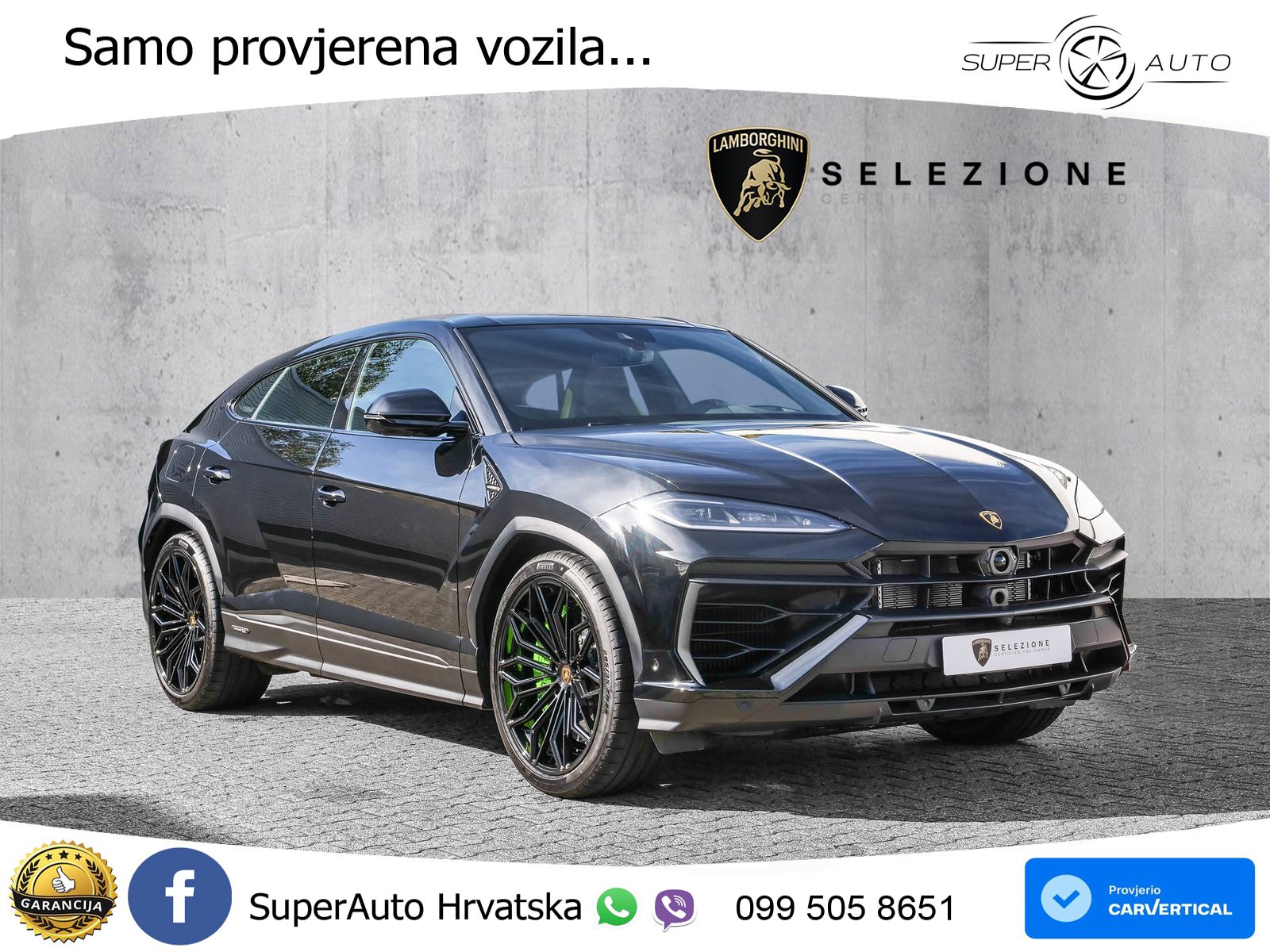 Lamborghini Urus SE 4.0 V8 (800 KS) 4WD Automatic LED+GR SJED+ACC