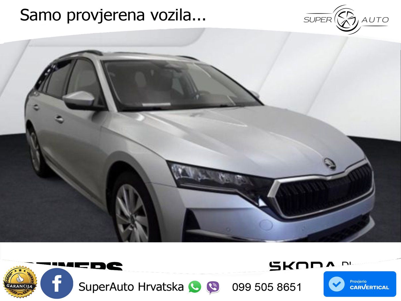Škoda Octavia Combi 2.0 TDI (150 KS) DSG Selection LED+GR SJED+ACC