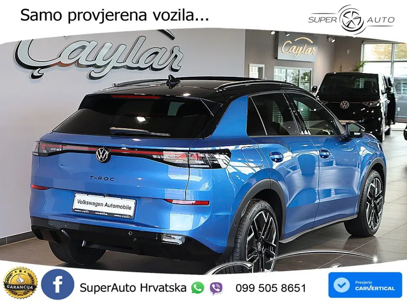Volkswagen T-Roc 1.5 eTSI (150 KS)  DSG R-Line LED+GR SJED+ACC