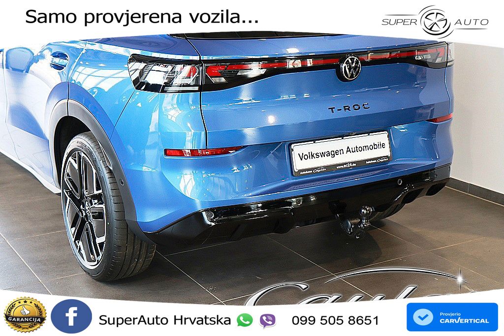 Volkswagen T-Roc 1.5 eTSI (150 KS)  DSG R-Line LED+GR SJED+ACC