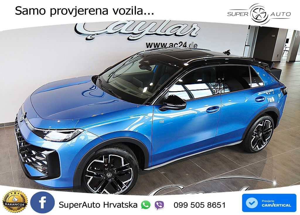 Volkswagen T-Roc 1.5 eTSI (150 KS)  DSG R-Line LED+GR SJED+ACC