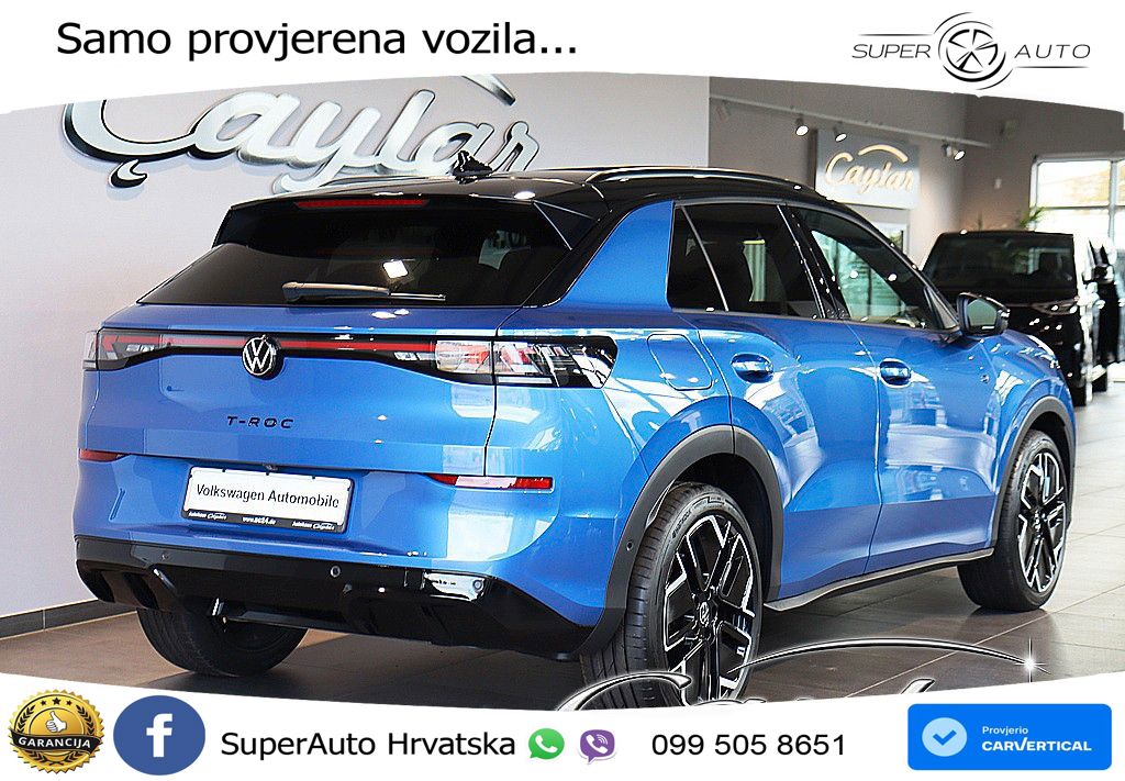 Volkswagen T-Roc 1.5 eTSI (150 KS)  DSG R-Line LED+GR SJED+ACC
