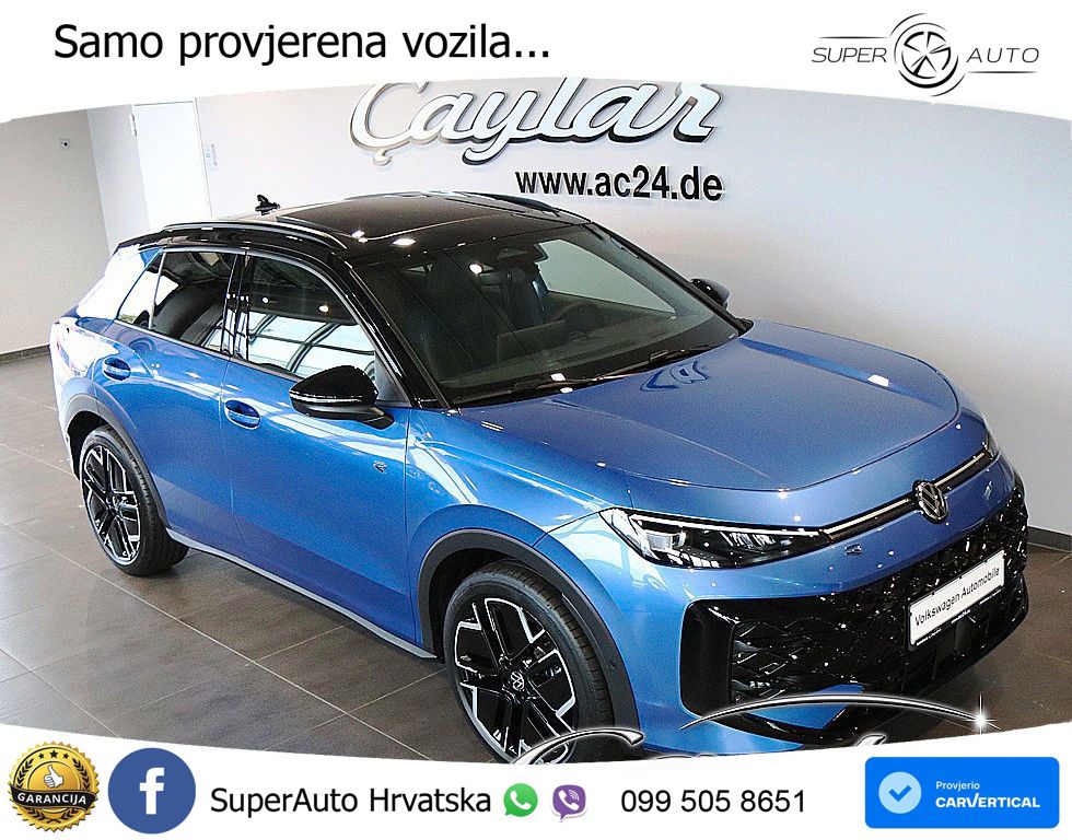 Volkswagen T-Roc 1.5 eTSI (150 KS)  DSG R-Line LED+GR SJED+ACC