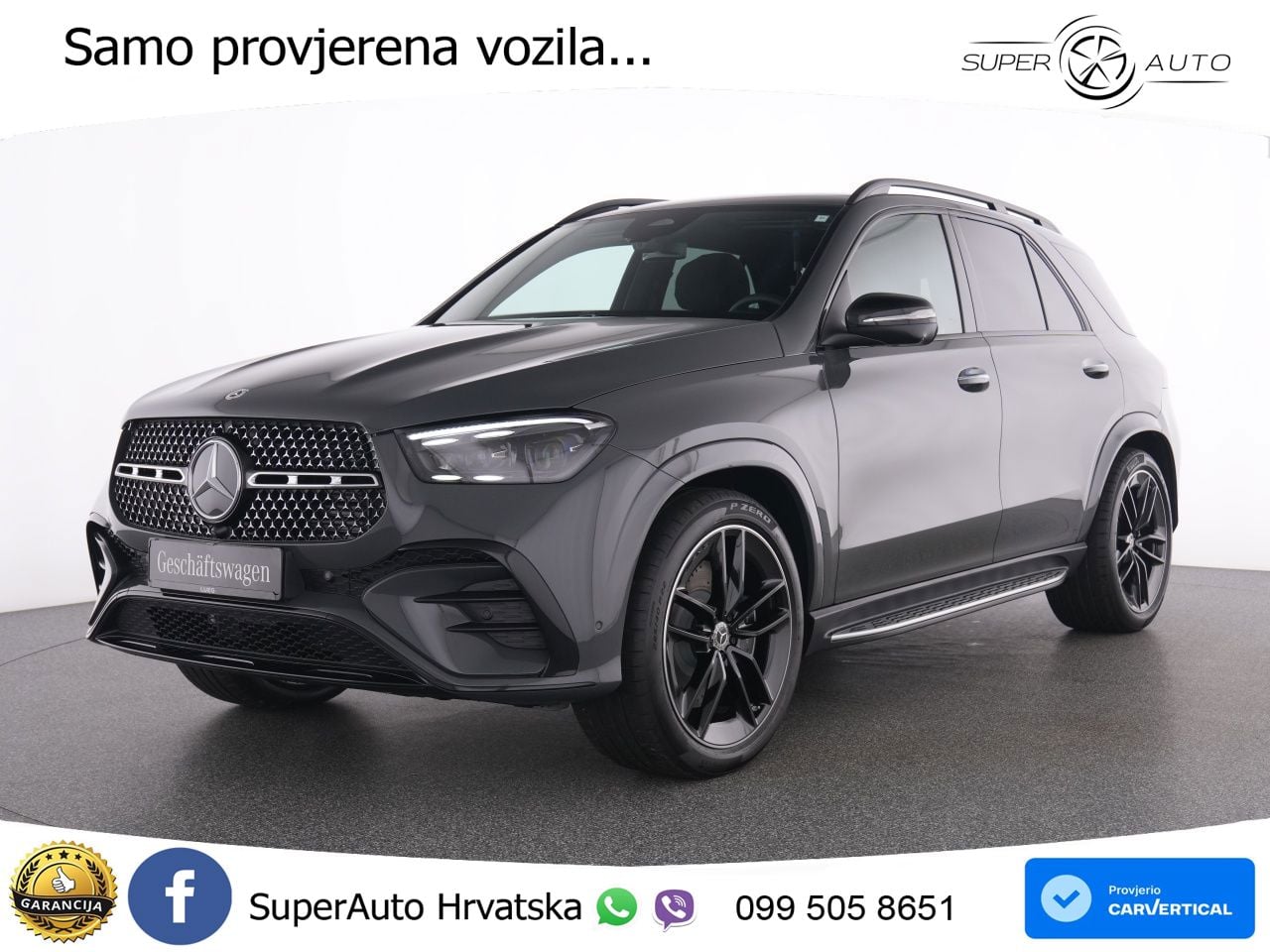 Mercedes GLE 450d (367 KS) EQ Boost 4MATIC 9G-TRONIC Manufaktur ACC+HEAD+4xGR SJED+360+PANO