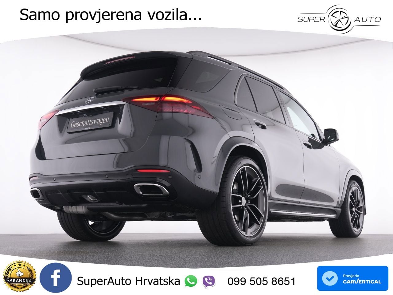 Mercedes GLE 450d (367 KS) EQ Boost 4MATIC 9G-TRONIC Manufaktur ACC+HEAD+4xGR SJED+360+PANO