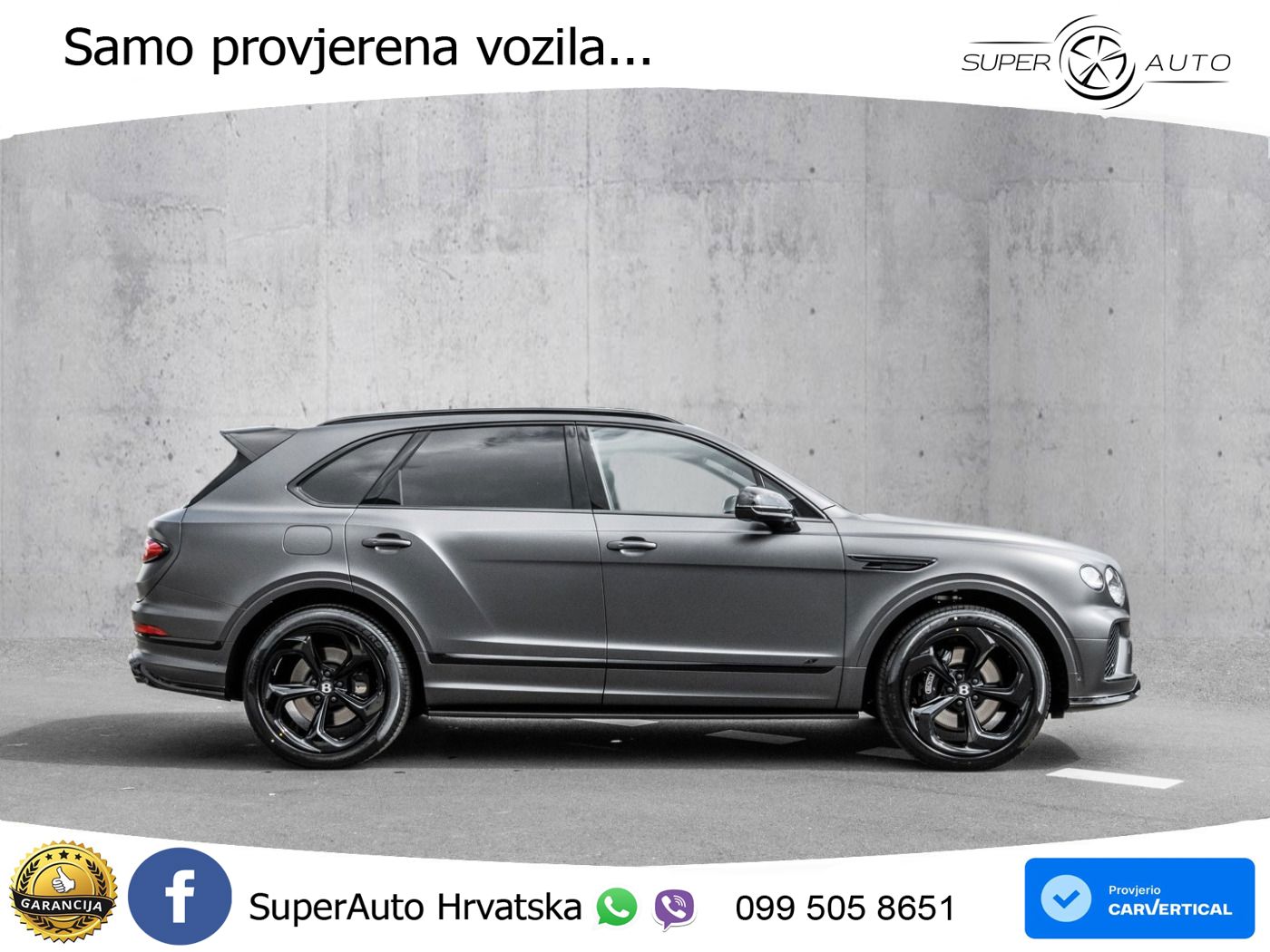 Bentley Bentayga EWB 4.0 V8 (550 KS) 4WD Automatic ZRAČNI+ACC+GR SJED+KAM+PANO