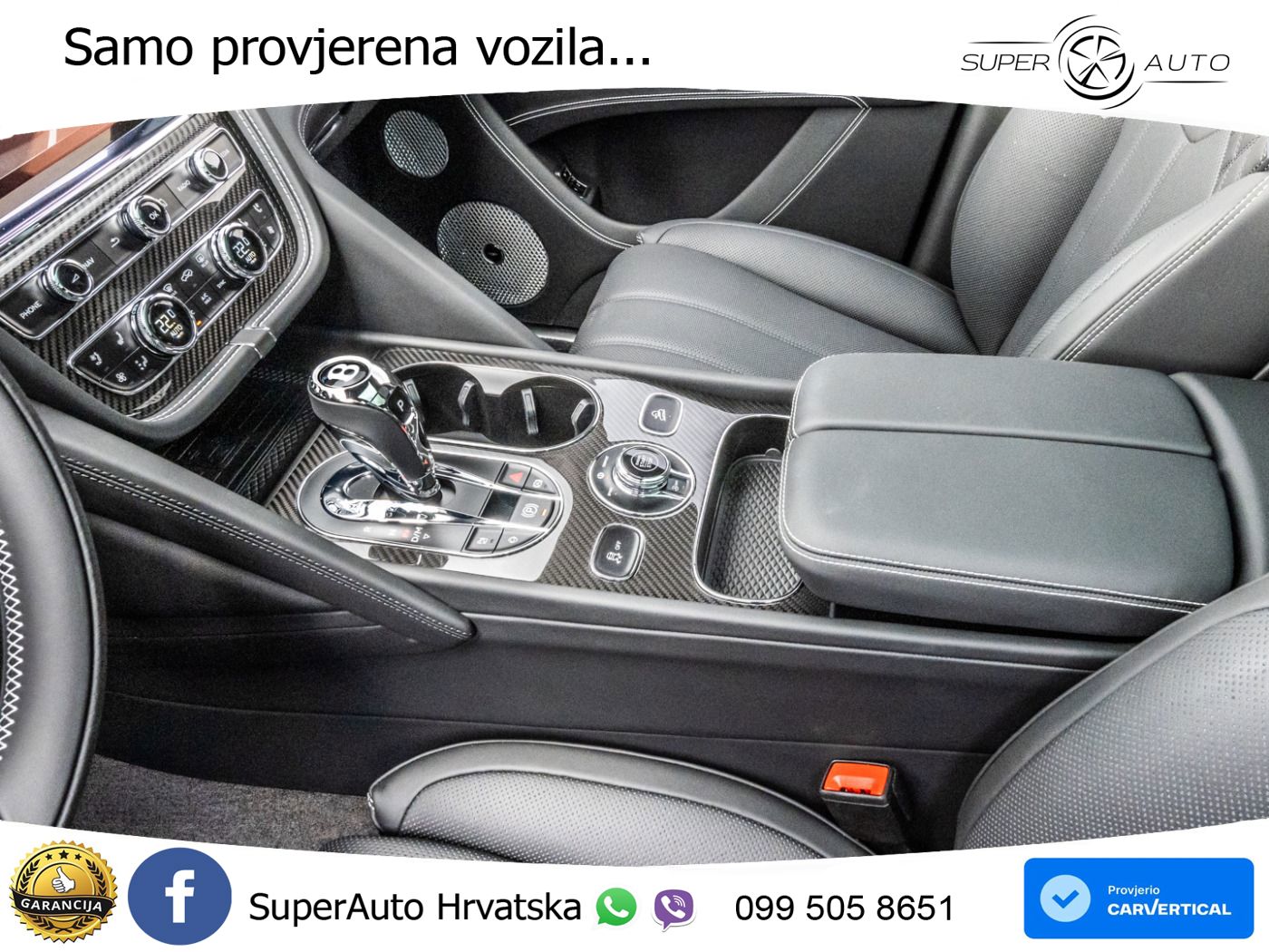 Bentley Bentayga EWB 4.0 V8 (550 KS) 4WD Automatic ZRAČNI+ACC+GR SJED+KAM+PANO