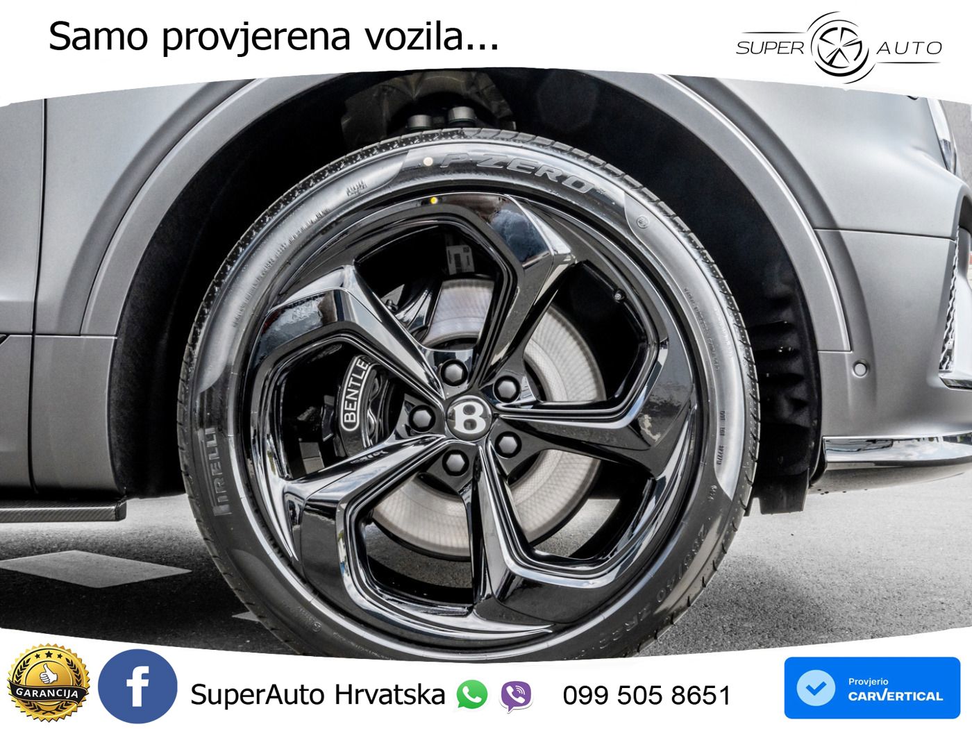 Bentley Bentayga EWB 4.0 V8 (550 KS) 4WD Automatic ZRAČNI+ACC+GR SJED+KAM+PANO