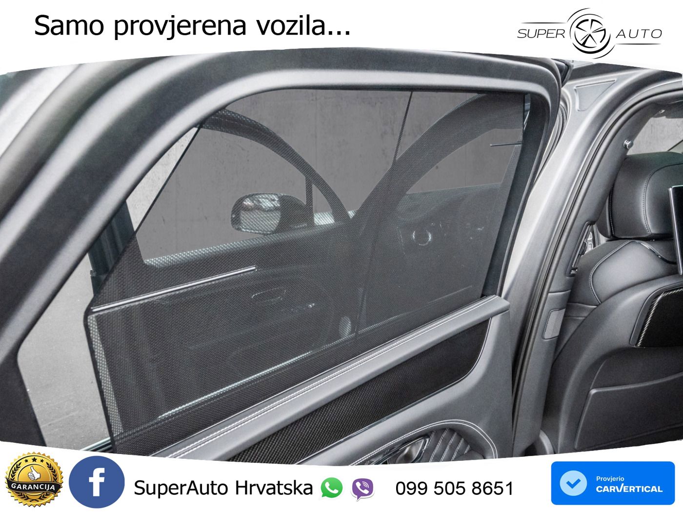 Bentley Bentayga EWB 4.0 V8 (550 KS) 4WD Automatic ZRAČNI+ACC+GR SJED+KAM+PANO