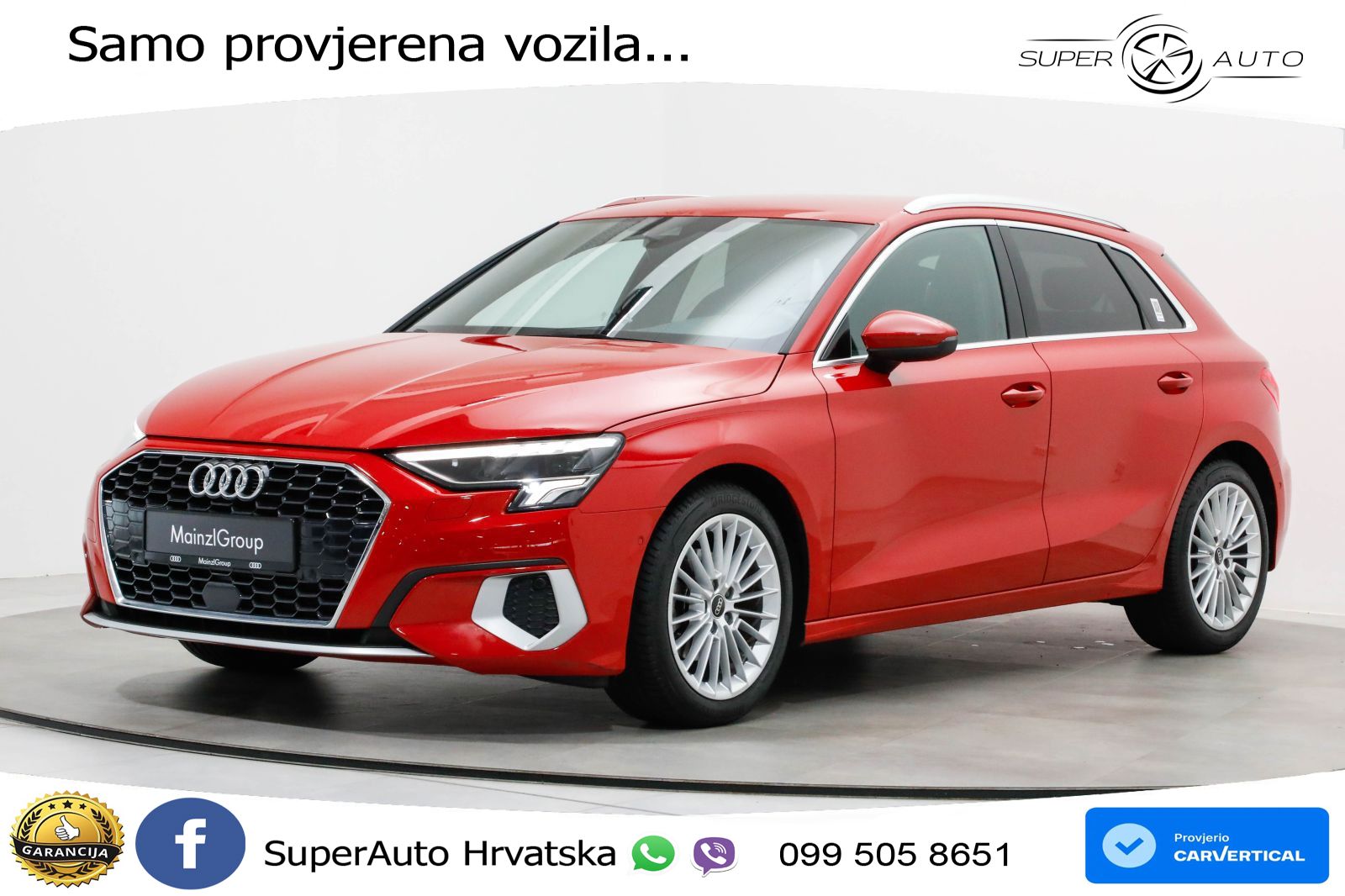 Audi A3 35 TFSI (150 KS) S tronic LED+GR SJED+ACC