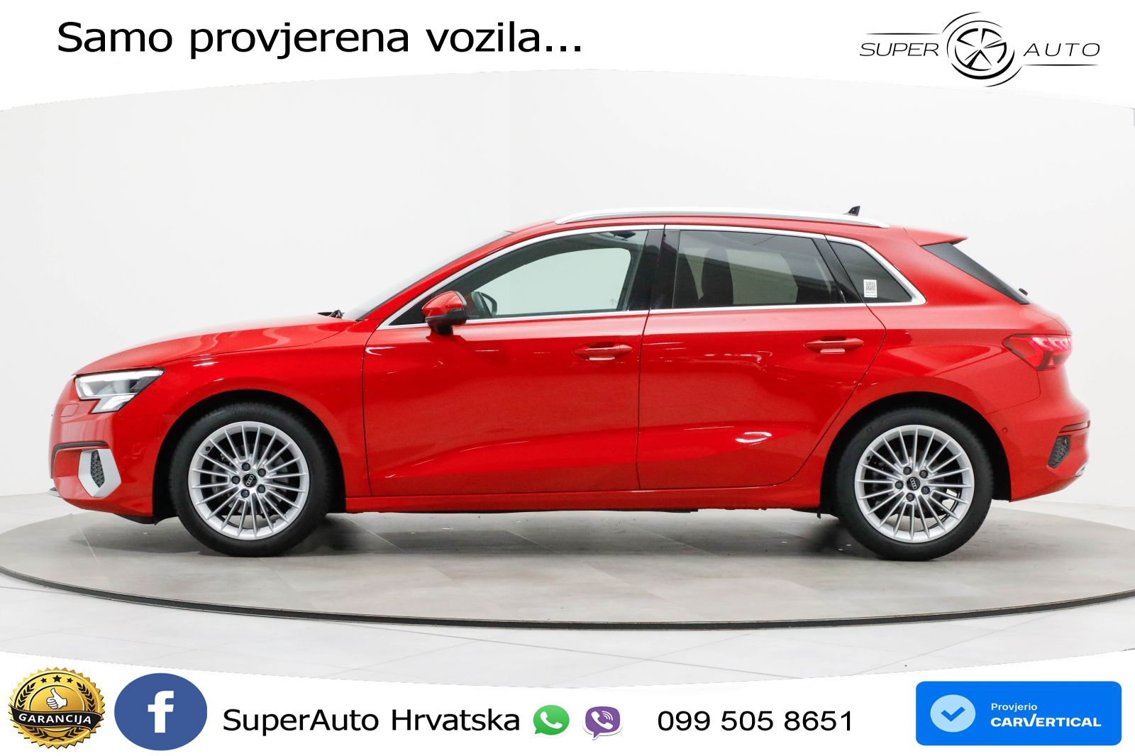 Audi A3 35 TFSI (150 KS) S tronic LED+GR SJED+ACC