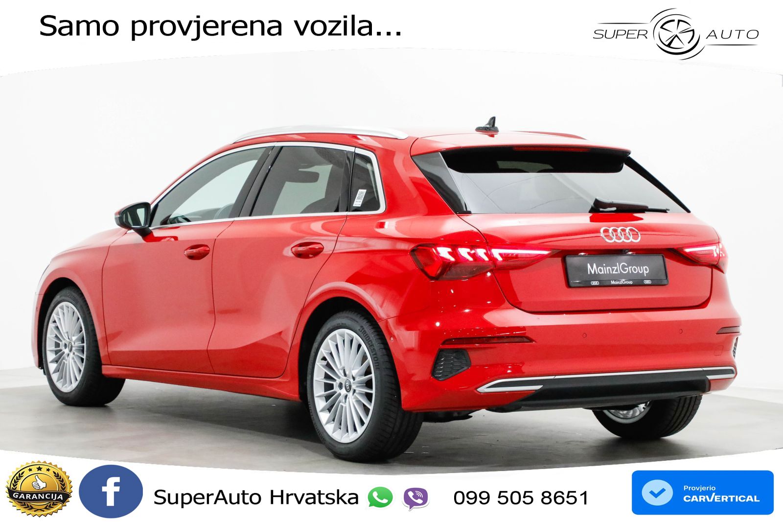 Audi A3 35 TFSI (150 KS) S tronic LED+GR SJED+ACC