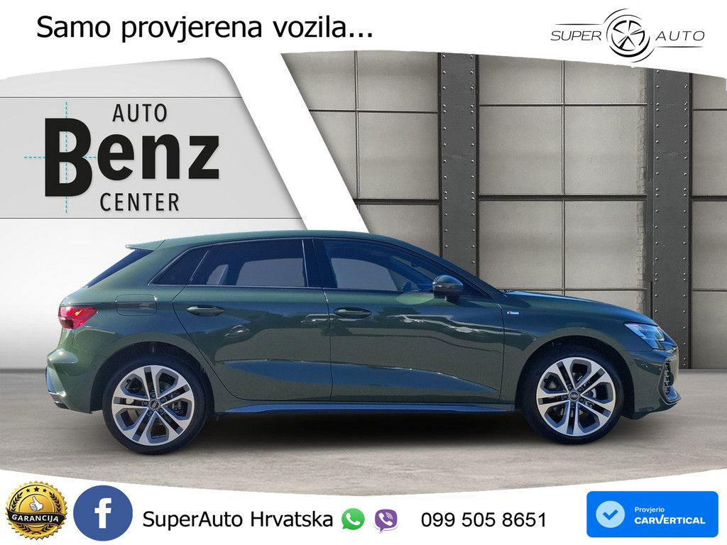Audi A3 35 TFSI (150 KS) S tronic S line LED+GR SJED+ACC