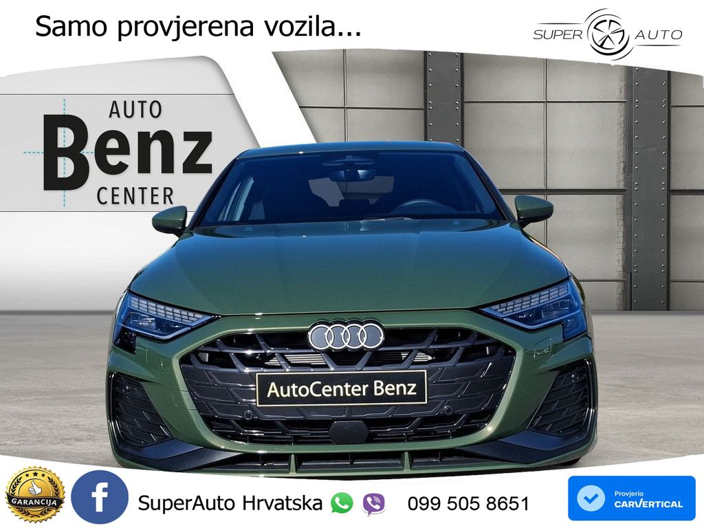 Audi A3 35 TFSI (150 KS) S tronic S line LED+GR SJED+ACC
