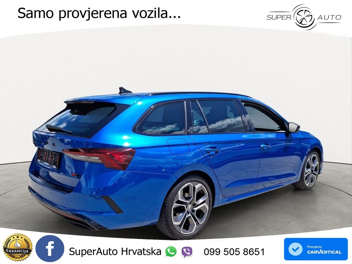 Škoda Octavia Combi RS 2.0 TDI (200 KS) 4x4 DSG MATRIX+GR SJED+KAM