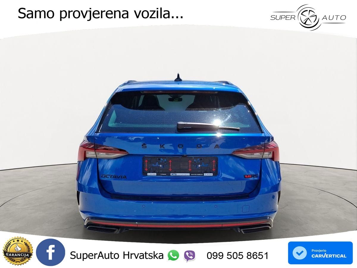 Škoda Octavia Combi RS 2.0 TDI (200 KS) 4x4 DSG MATRIX+GR SJED+KAM