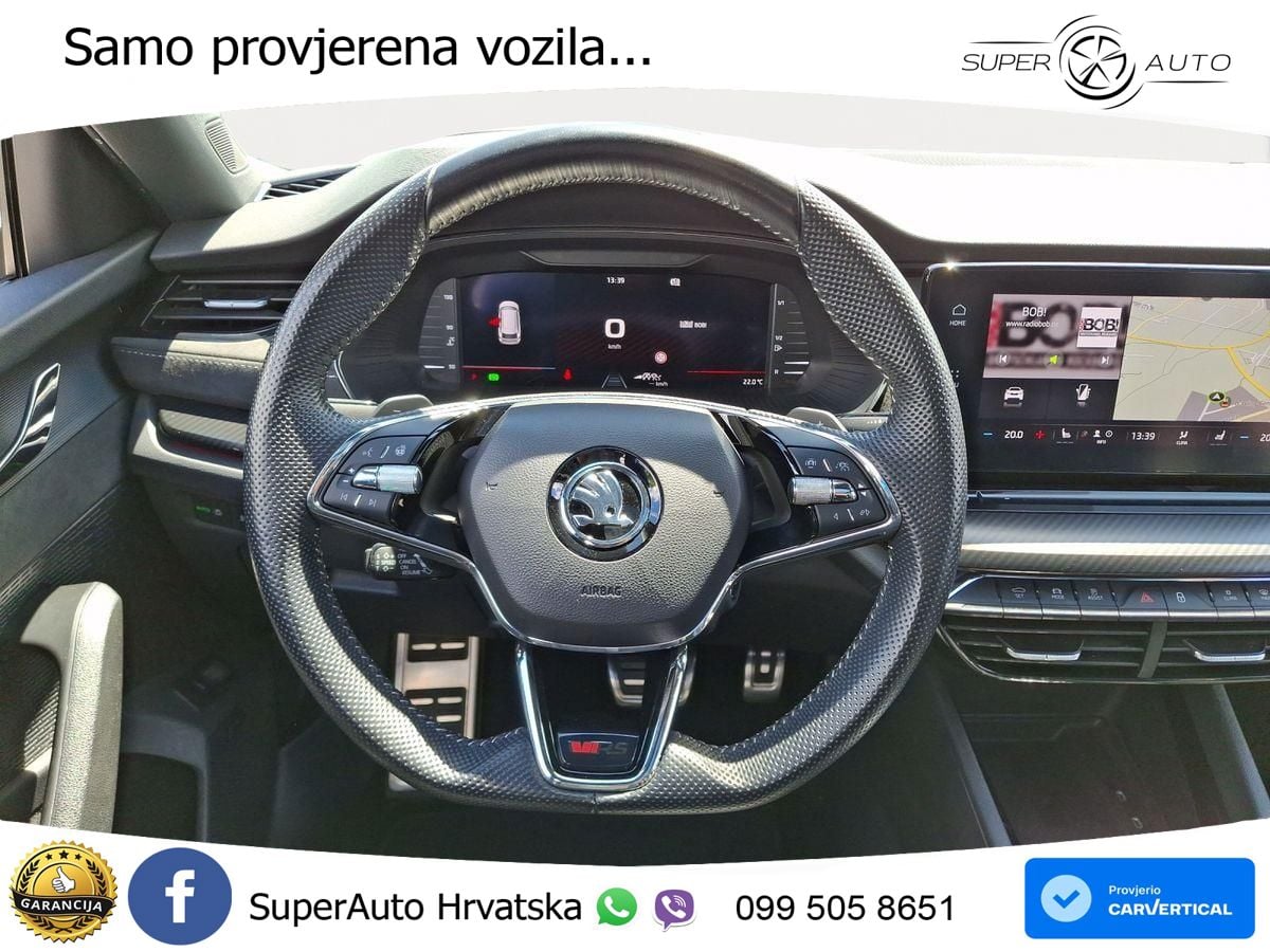 Škoda Octavia Combi RS 2.0 TDI (200 KS) 4x4 DSG MATRIX+GR SJED+KAM