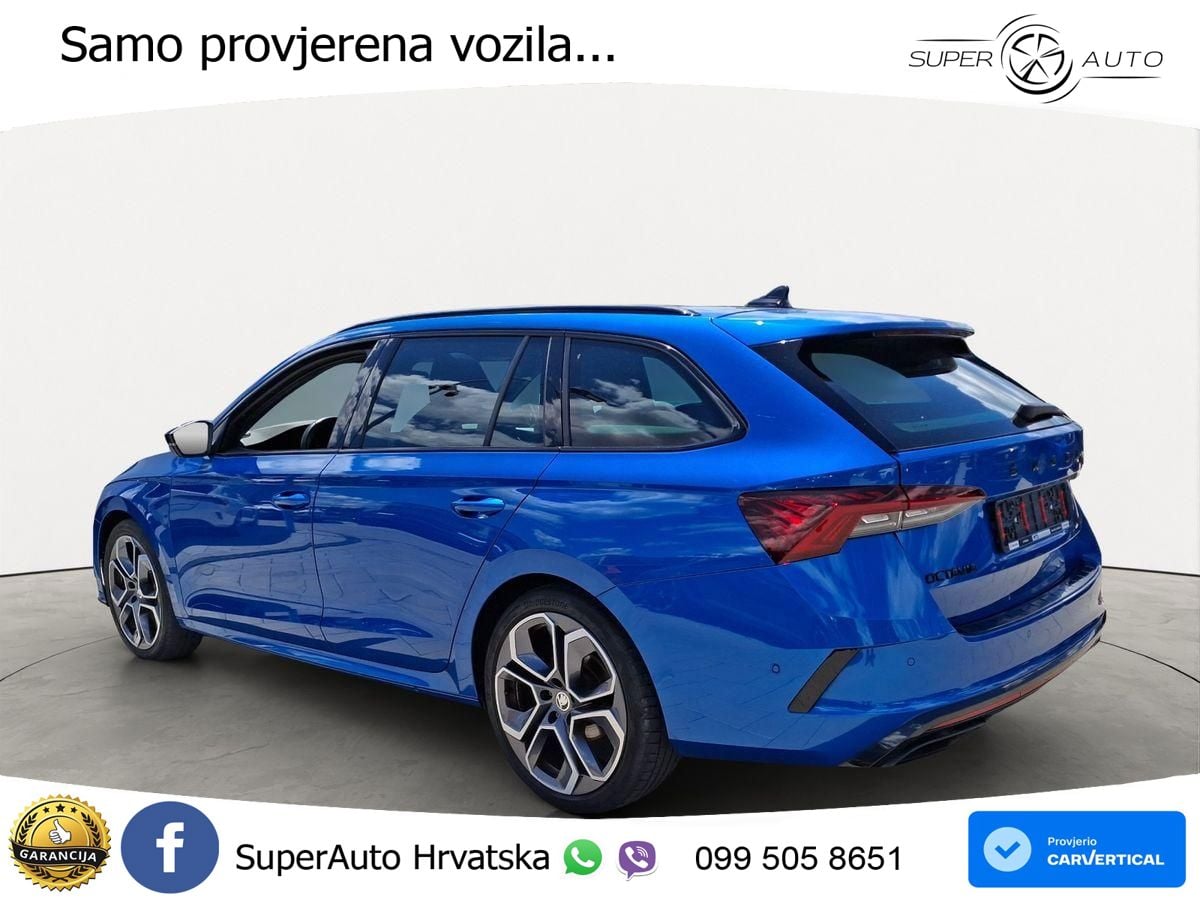 Škoda Octavia Combi RS 2.0 TDI (200 KS) 4x4 DSG MATRIX+GR SJED+KAM