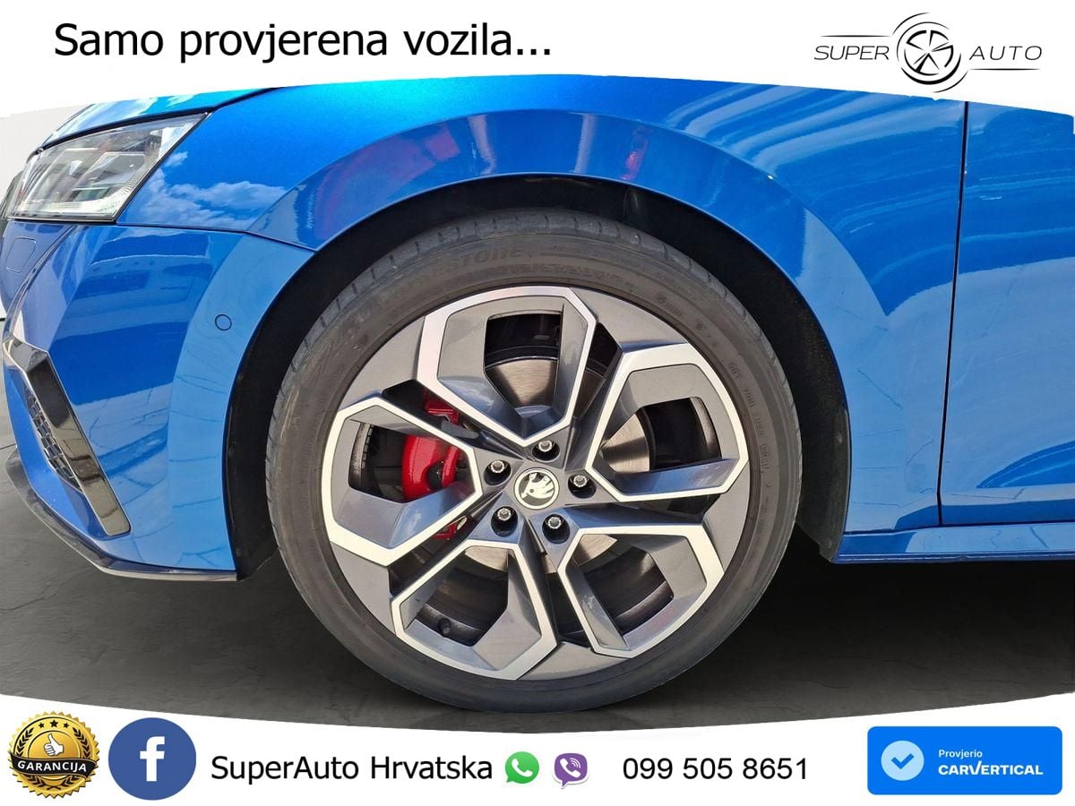 Škoda Octavia Combi RS 2.0 TDI (200 KS) 4x4 DSG MATRIX+GR SJED+KAM