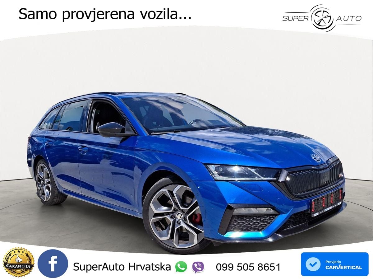 Škoda Octavia Combi RS 2.0 TDI (200 KS) 4x4 DSG MATRIX+GR SJED+KAM