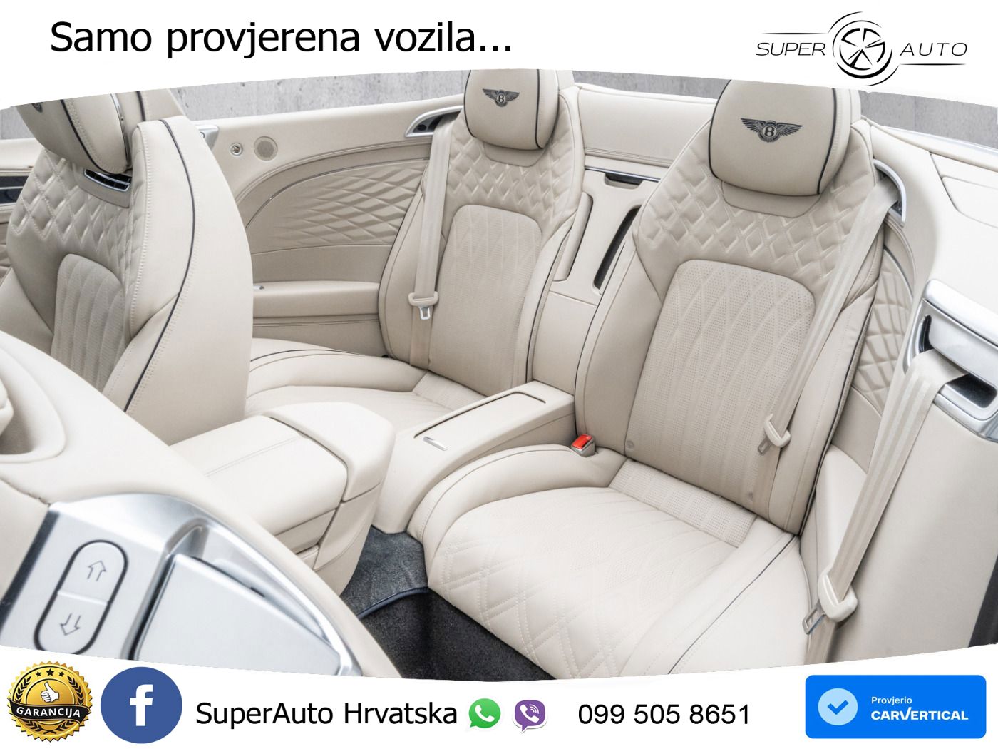 Bentley Continental GTC IV 4.0 V8 TFSi (680 KS) AWD DCT ZRAČNI+ACC+GR SJED+KAM