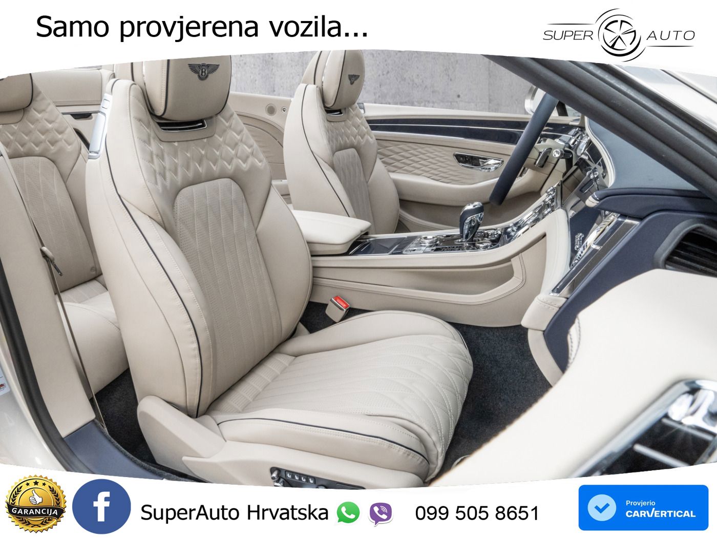 Bentley Continental GTC IV 4.0 V8 TFSi (680 KS) AWD DCT ZRAČNI+ACC+GR SJED+KAM