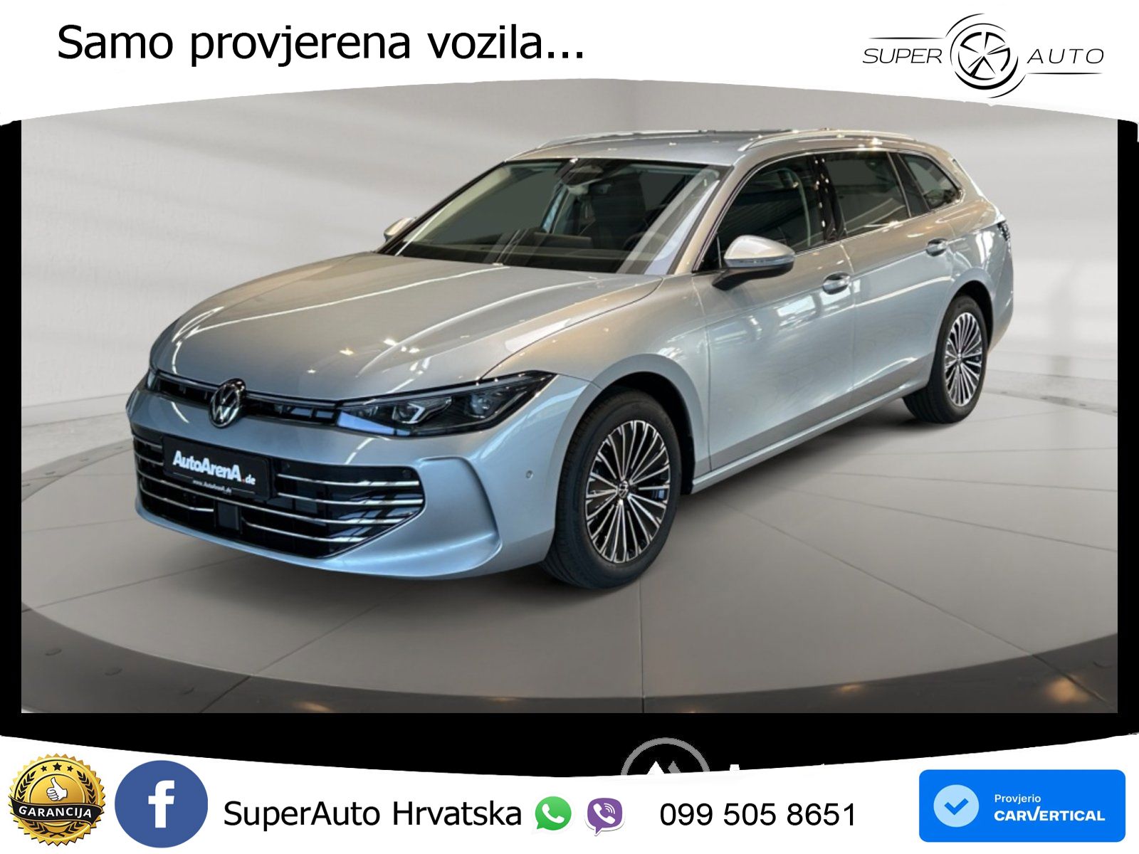 Volkswagen Passat Variant 1.5 eTSI (150 KS) DSG Elegance LED+GR SJED+ACC