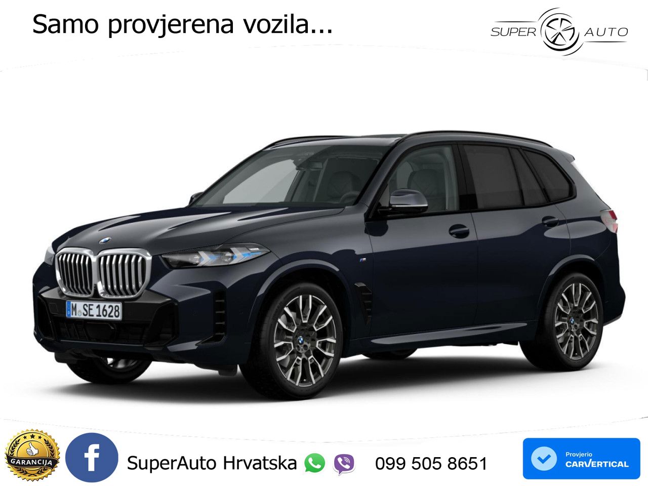 BMW X5 30d (298 KS) xDrive Steptronic M Sport ACC+GR SJED+360+PANO
