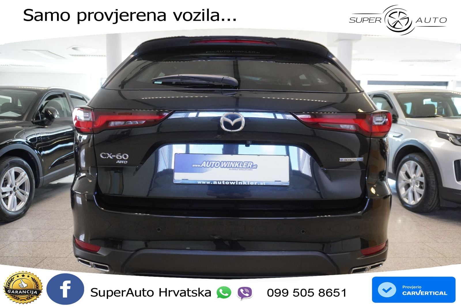 Mazda CX-60 2.5 e-Skyactiv (328 KS) AWD Automatic LED+GR SJED+ACC