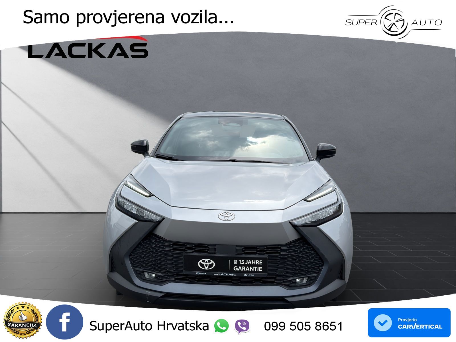 Toyota C-HR 1.8 (140 KS) Hybrid e-CVT Team Deutschland LED+GR SJED+ACC