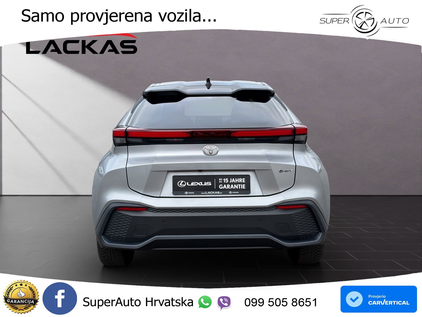 Toyota C-HR 1.8 (140 KS) Hybrid e-CVT Team Deutschland LED+GR SJED+ACC