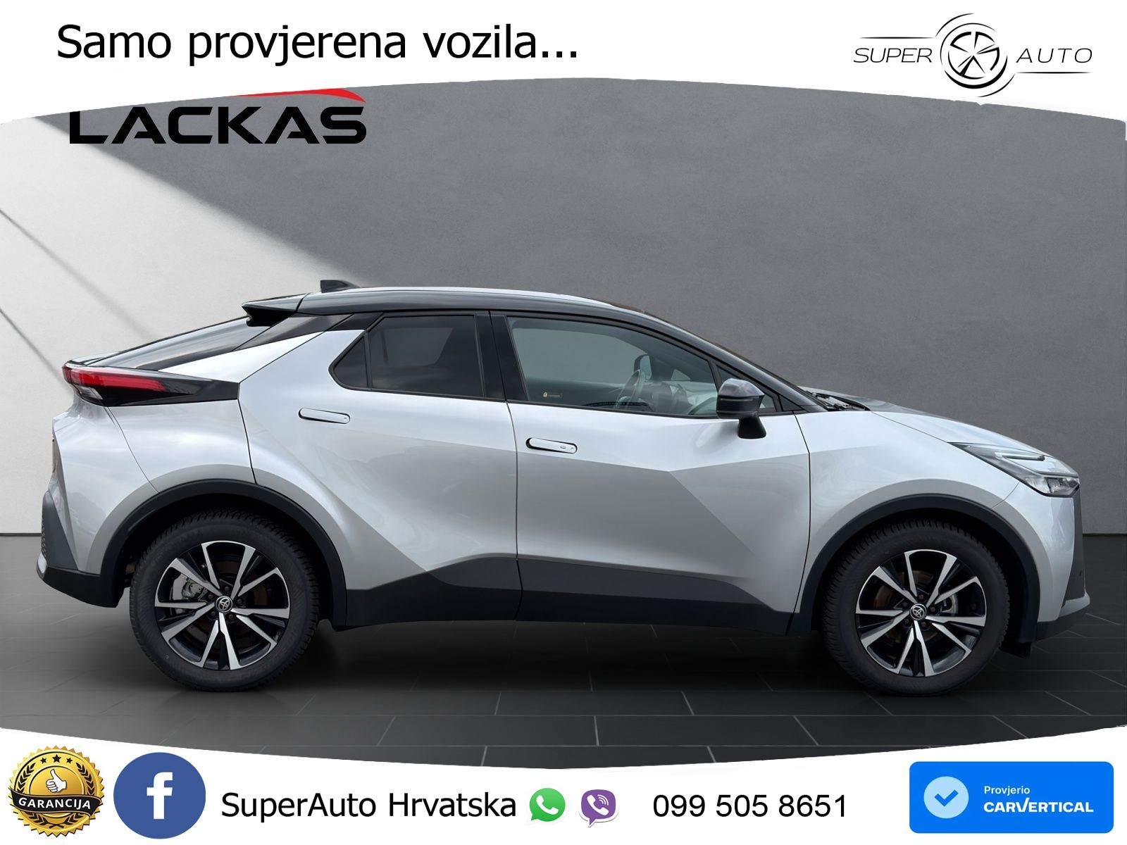 Toyota C-HR 1.8 (140 KS) Hybrid e-CVT Team Deutschland LED+GR SJED+ACC