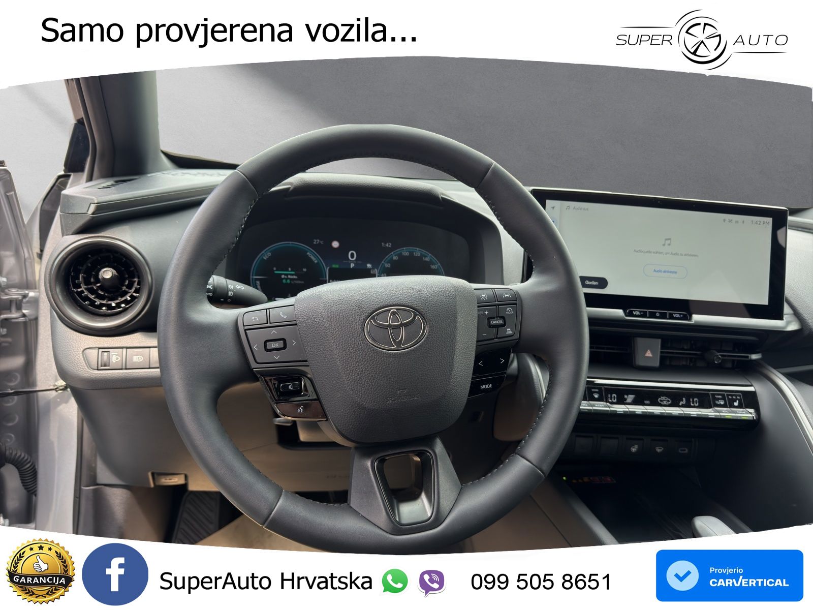 Toyota C-HR 1.8 (140 KS) Hybrid e-CVT Team Deutschland LED+GR SJED+ACC