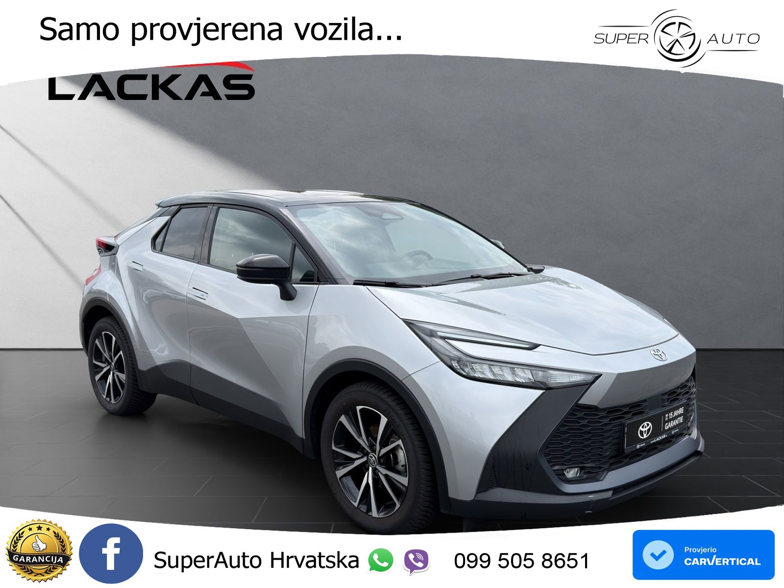 Toyota C-HR 1.8 (140 KS) Hybrid e-CVT Team Deutschland LED+GR SJED+ACC