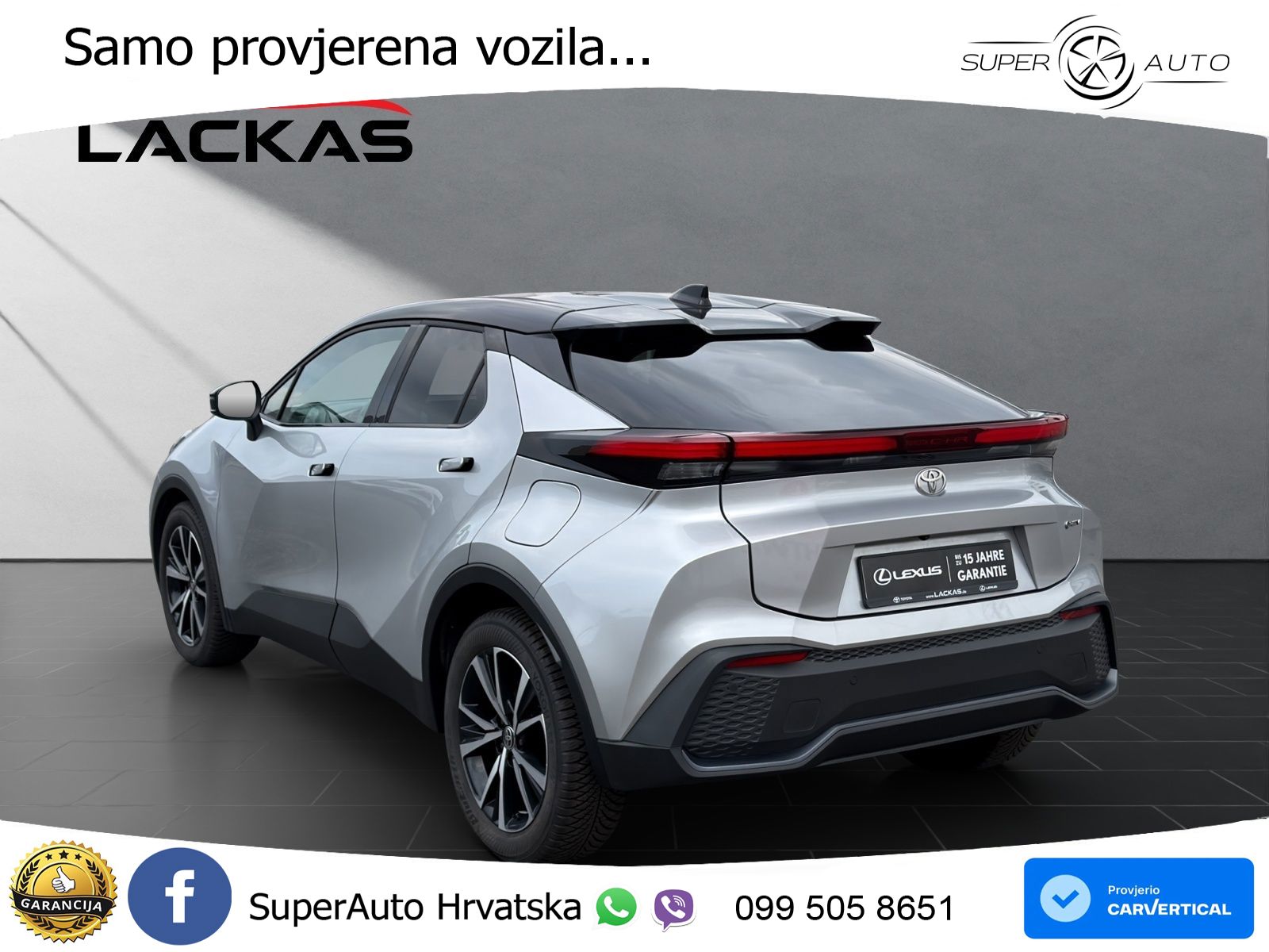 Toyota C-HR 1.8 (140 KS) Hybrid e-CVT Team Deutschland LED+GR SJED+ACC