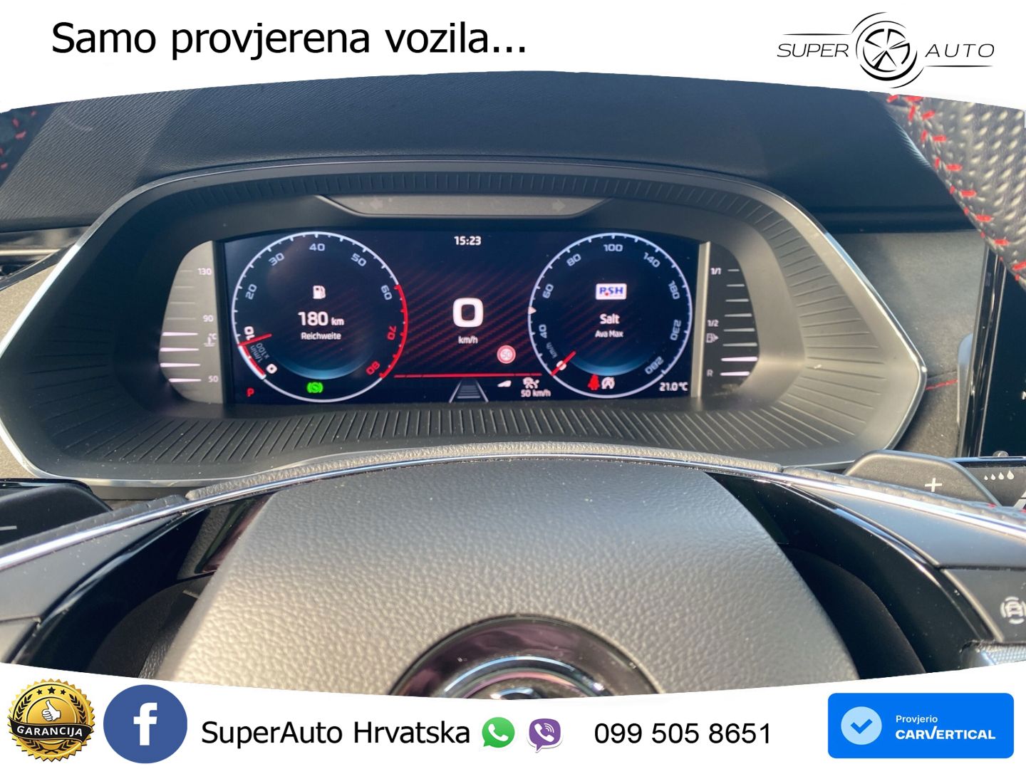 Škoda Octavia Combi RS 2.0 TSI (245 KS) DSG LED+GR SJED+ACC