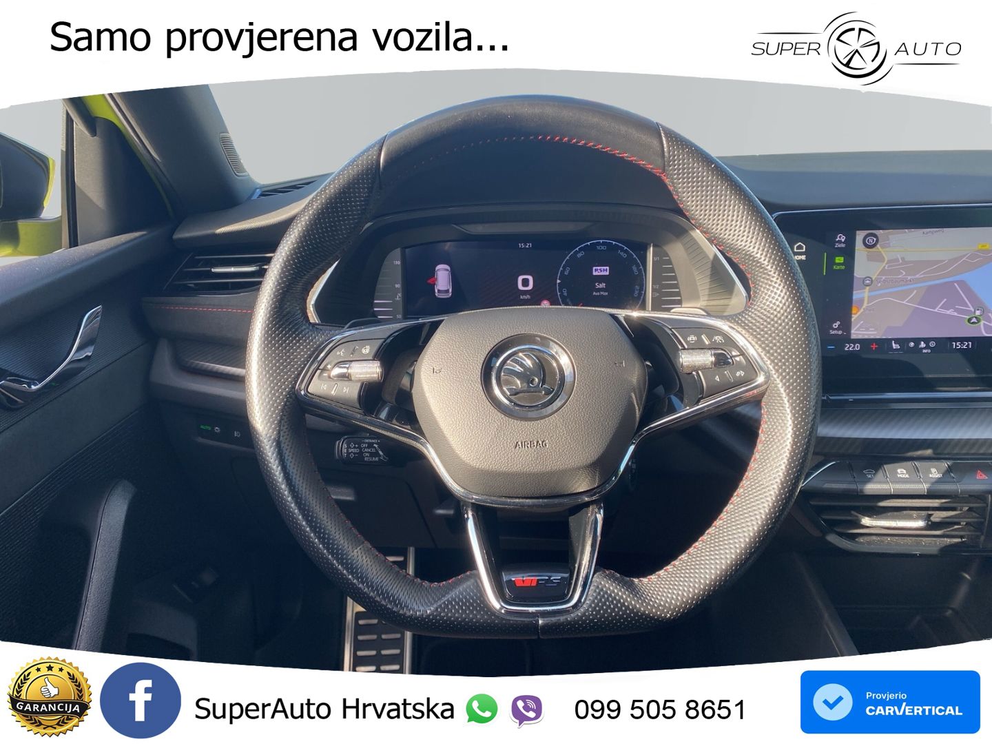 Škoda Octavia Combi RS 2.0 TSI (245 KS) DSG LED+GR SJED+ACC