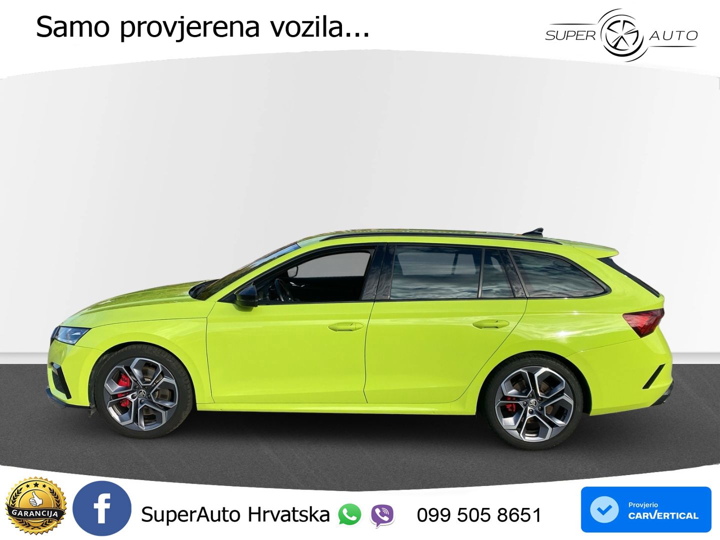Škoda Octavia Combi RS 2.0 TSI (245 KS) DSG LED+GR SJED+ACC