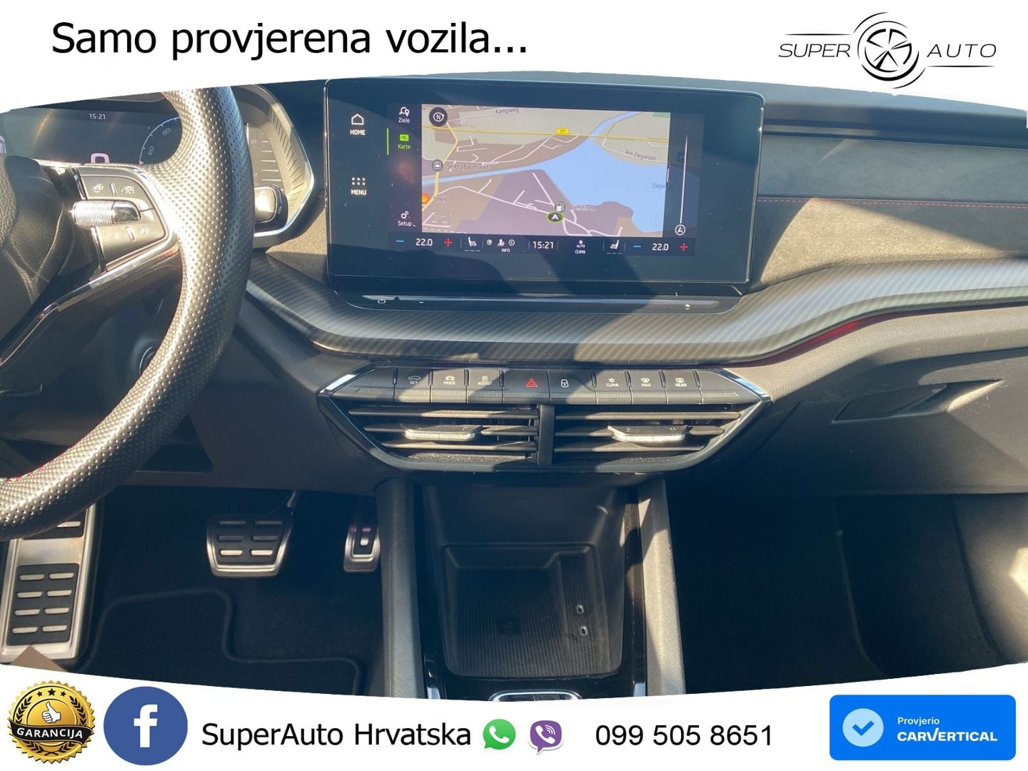 Škoda Octavia Combi RS 2.0 TSI (245 KS) DSG LED+GR SJED+ACC