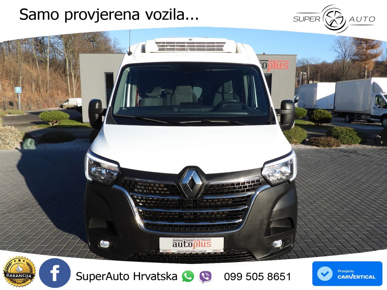 Renault MASTER KÜHLKASTENWAGEN -10C STROMVERSORGUNG 230V 150 KS