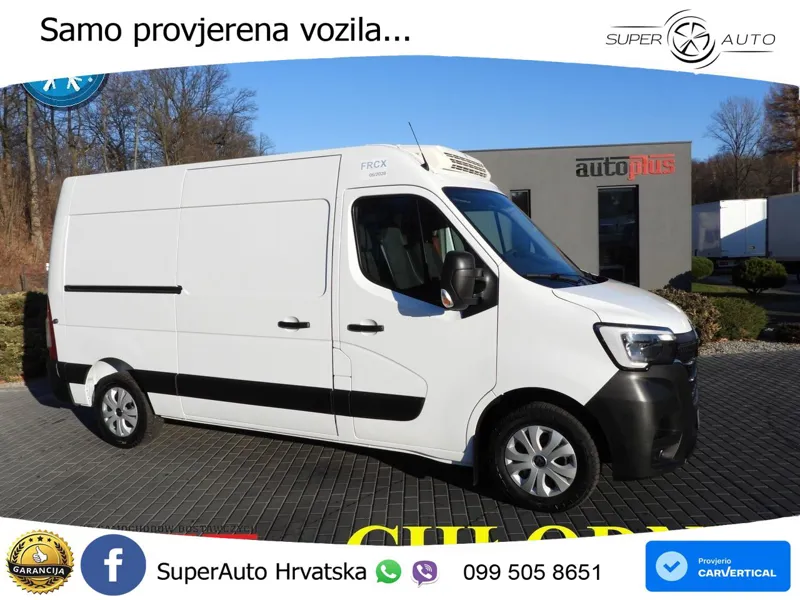 Renault MASTER KÜHLKASTENWAGEN -10C STROMVERSORGUNG 230V 150 KS