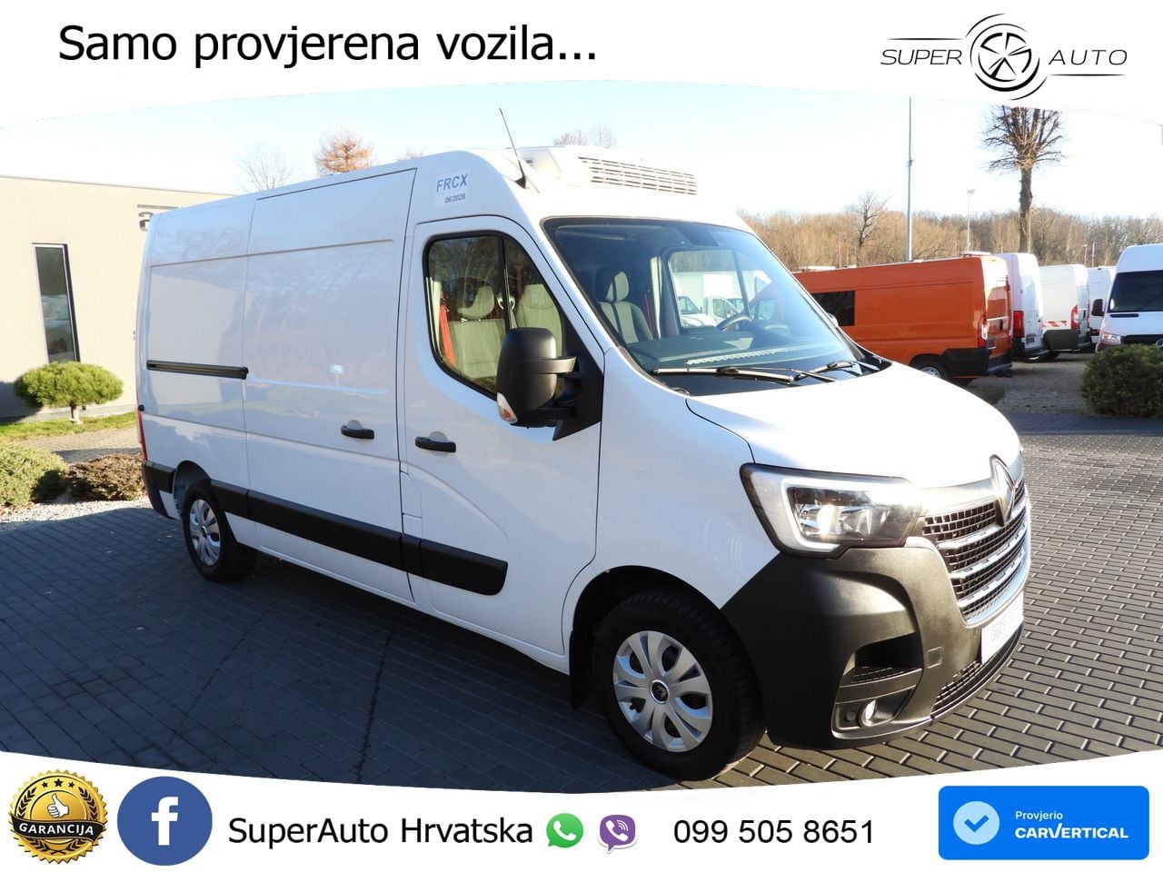 Renault MASTER KÜHLKASTENWAGEN -10C STROMVERSORGUNG 230V 150 KS