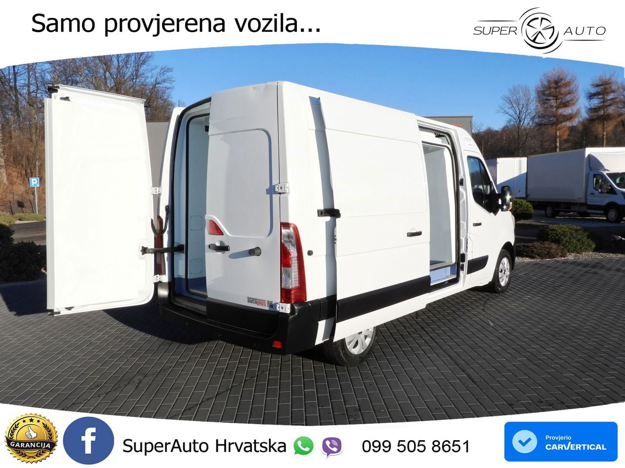 Renault MASTER KÜHLKASTENWAGEN -10C STROMVERSORGUNG 230V 150 KS