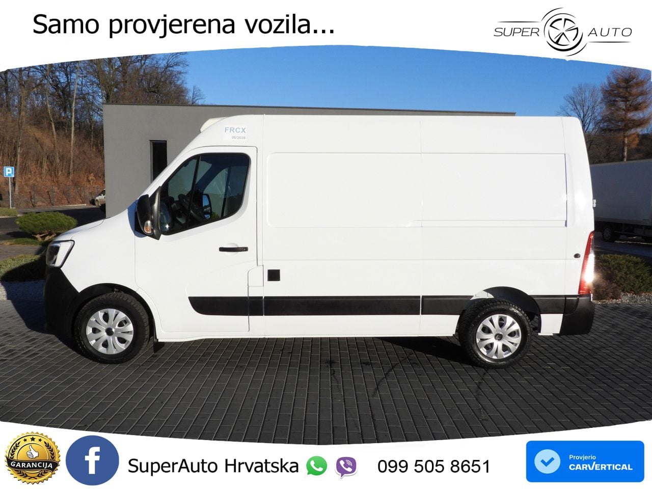 Renault MASTER KÜHLKASTENWAGEN -10C STROMVERSORGUNG 230V 150 KS