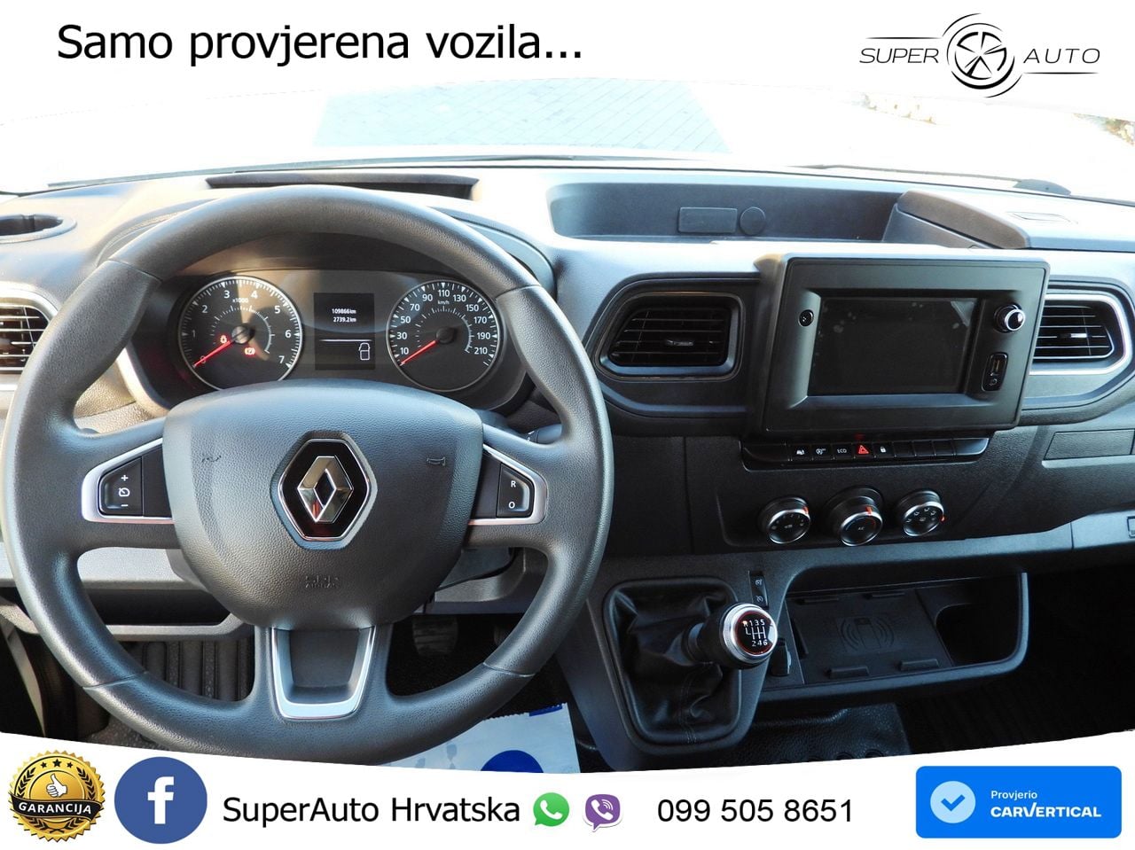 Renault MASTER KÜHLKASTENWAGEN -10C STROMVERSORGUNG 230V 150 KS
