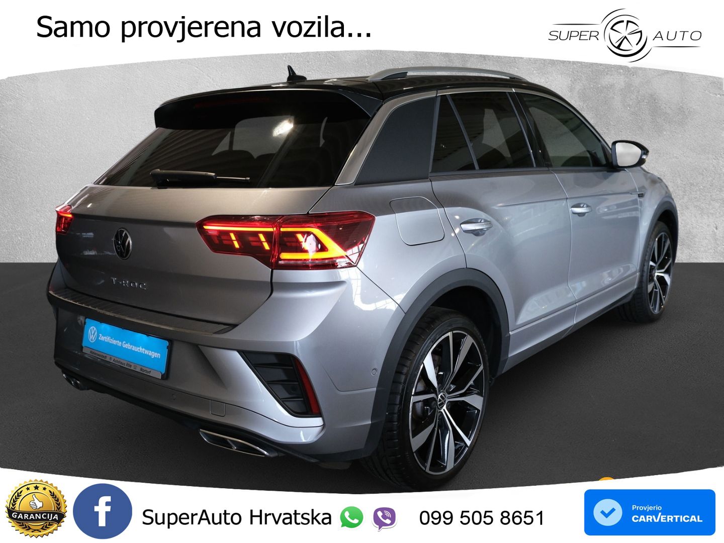 Volkswagen T-Roc I 1.5 TSI (150 KS) DSG MATRIX+GR SJED+KAM