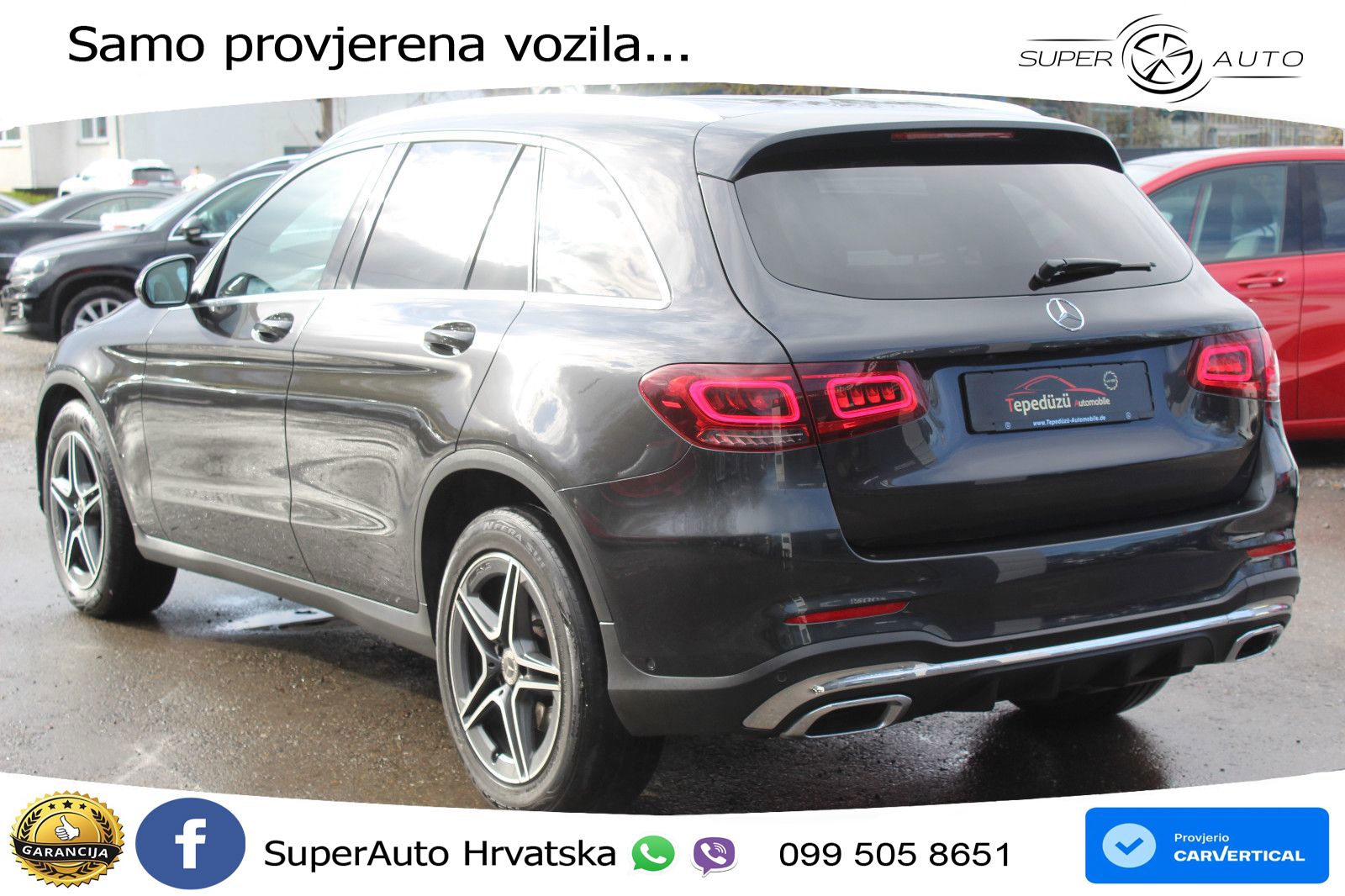 Mercedes GLC 220d (194 KS) 4MATIC G-TRONIC AMG LED+GR SJED+ACC