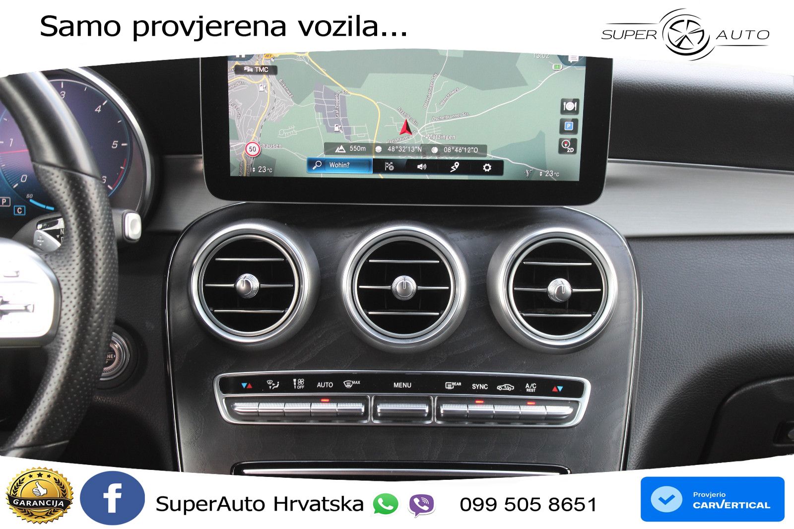 Mercedes GLC 220d (194 KS) 4MATIC G-TRONIC AMG LED+GR SJED+ACC