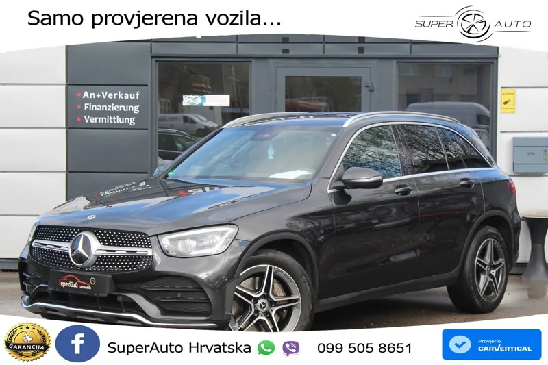 Mercedes GLC 220d (194 KS) 4MATIC G-TRONIC AMG LED+GR SJED+ACC